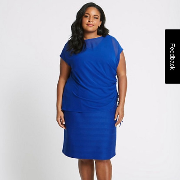 ROBE BODYCON FEMME coupe mince avec sangle transversale support col S